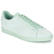 Le Coq Sportif Charline Nubuck Menthe Chaussures Baskets Basses Femme Original